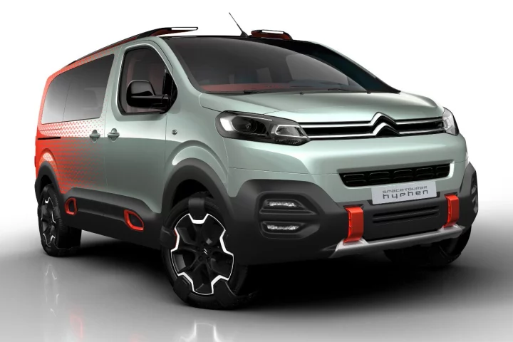 The new SpaceTourer Hyphen combines the MPV with some SUV characteristics