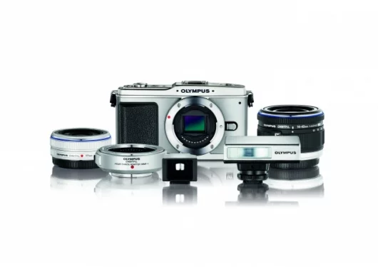 The Olympus E-Series Pen lineup