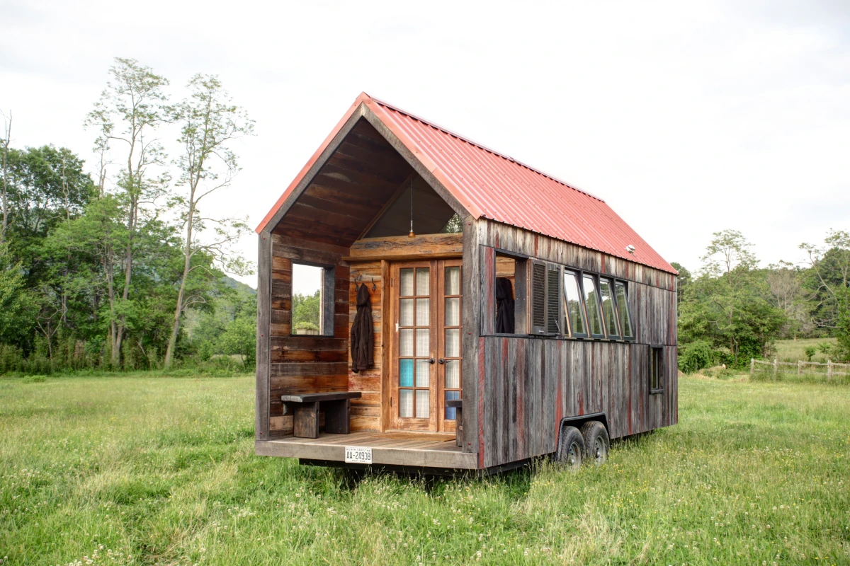 Self-professed design geek Aaron Maret has finally completed his very own micro home on wheels
