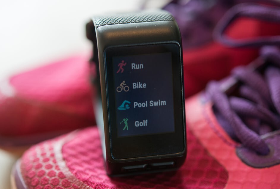 The Garmin Vivoactive HR offers an array of sports and activity tracking, along with GPS and heart rate monitoring