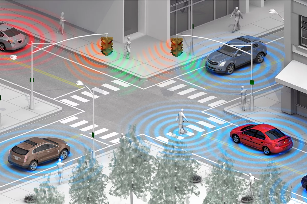 A system using Wi-Fi Direct technology being develop by GM has the potential to detect pedestrians and cyclists before the driver notices them