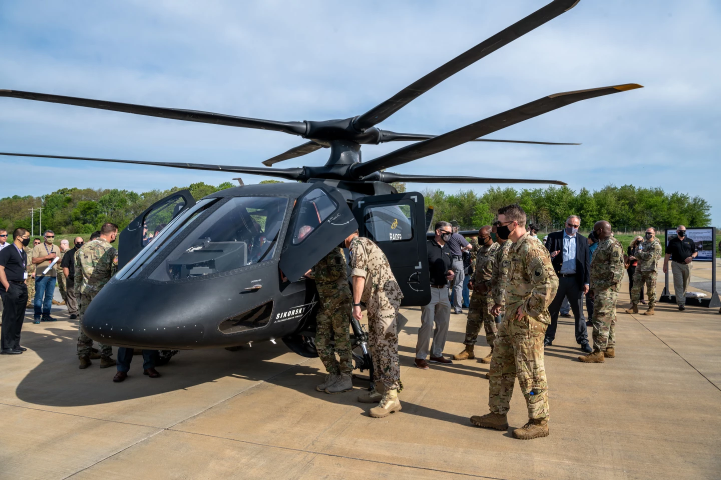 Future Vertical Lift aircraft like Sikorsky’s Raider are designed to provide US Army commanders with information to self-diagnose maintenance