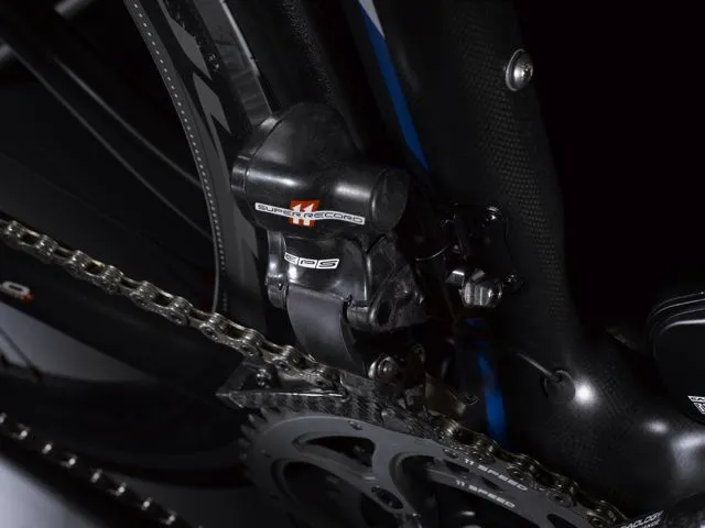 Campagnolo's Super Record EPS front derailleur