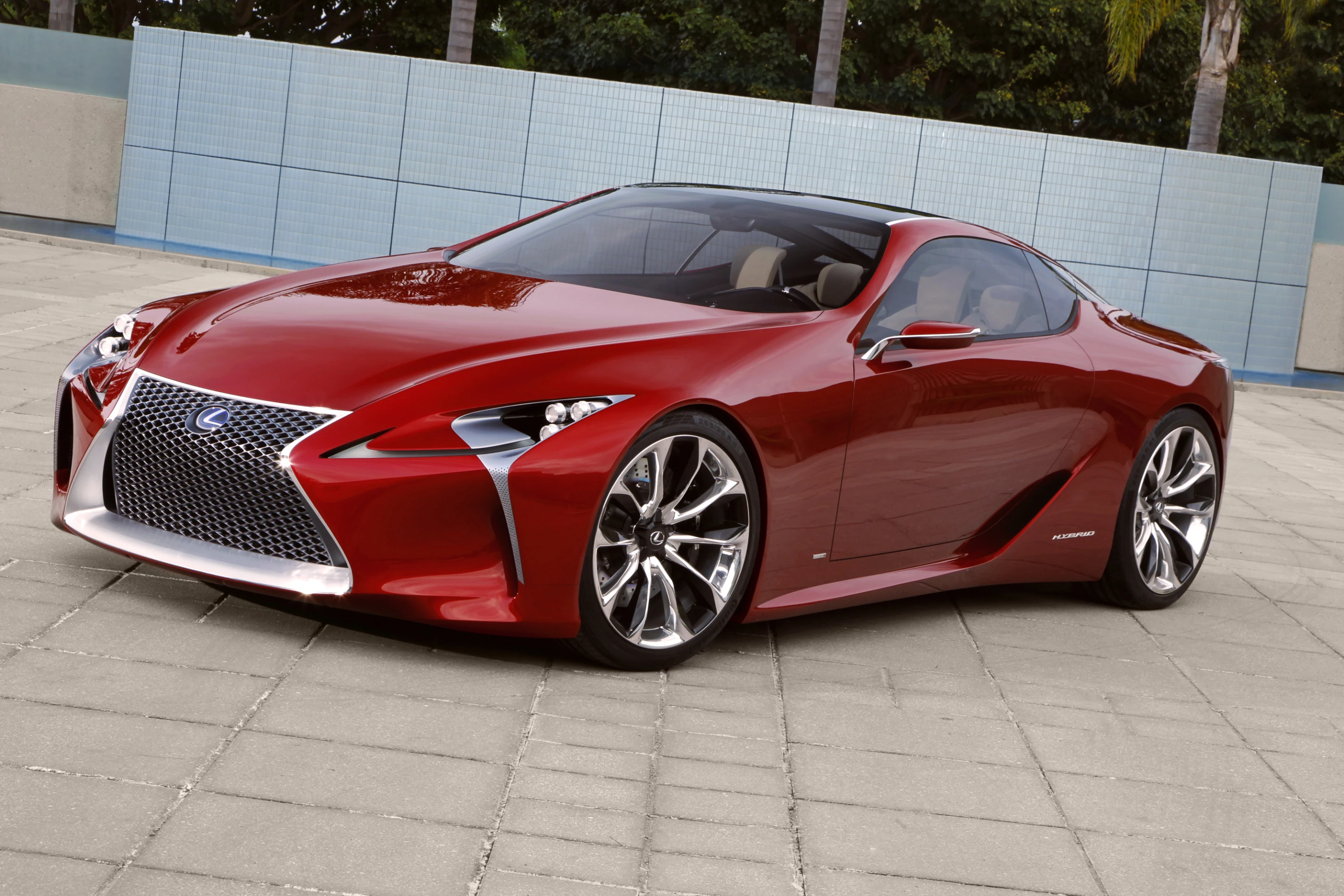 The LF-LC Hybrid Sports Concept from Lexus which was unveiled this week in Detroit