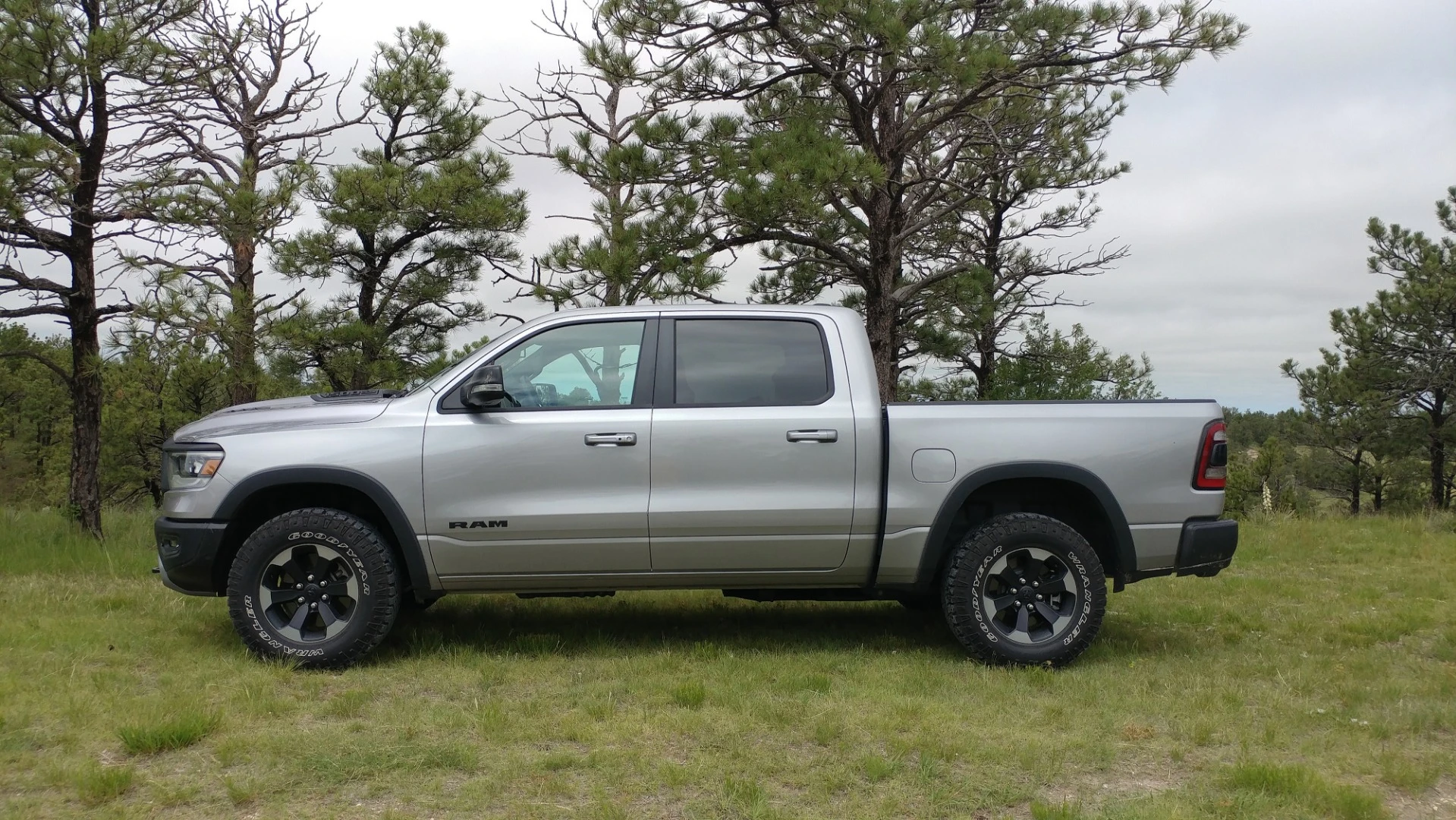 All of the newness to the 2019 Ram 1500 is included in the Rebel plus some added elements for the interior and exterior to emphasize its off-pavement underpinnings