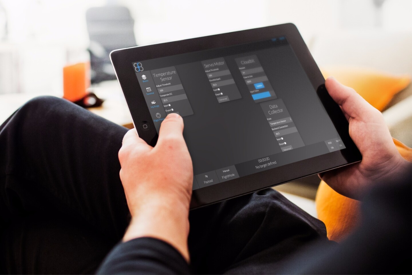 Being web-based, Forge works on any device with an internet connection