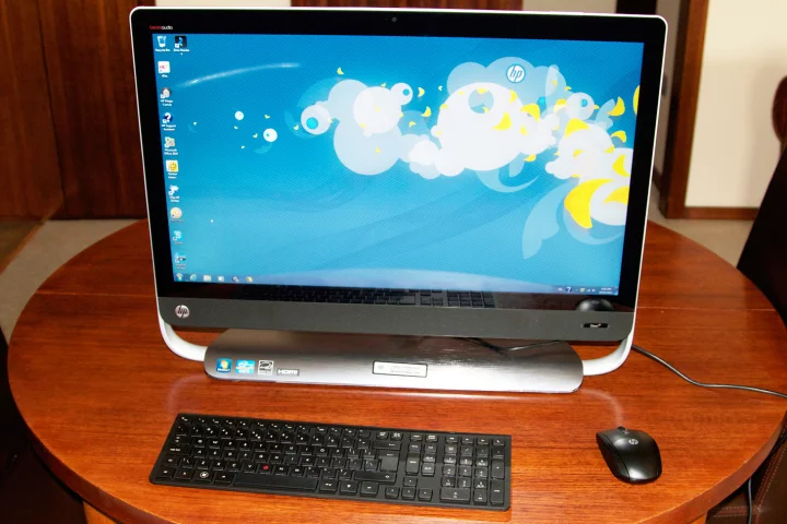 HP's Omni 27 is the company's first 27-inch all-in-one model