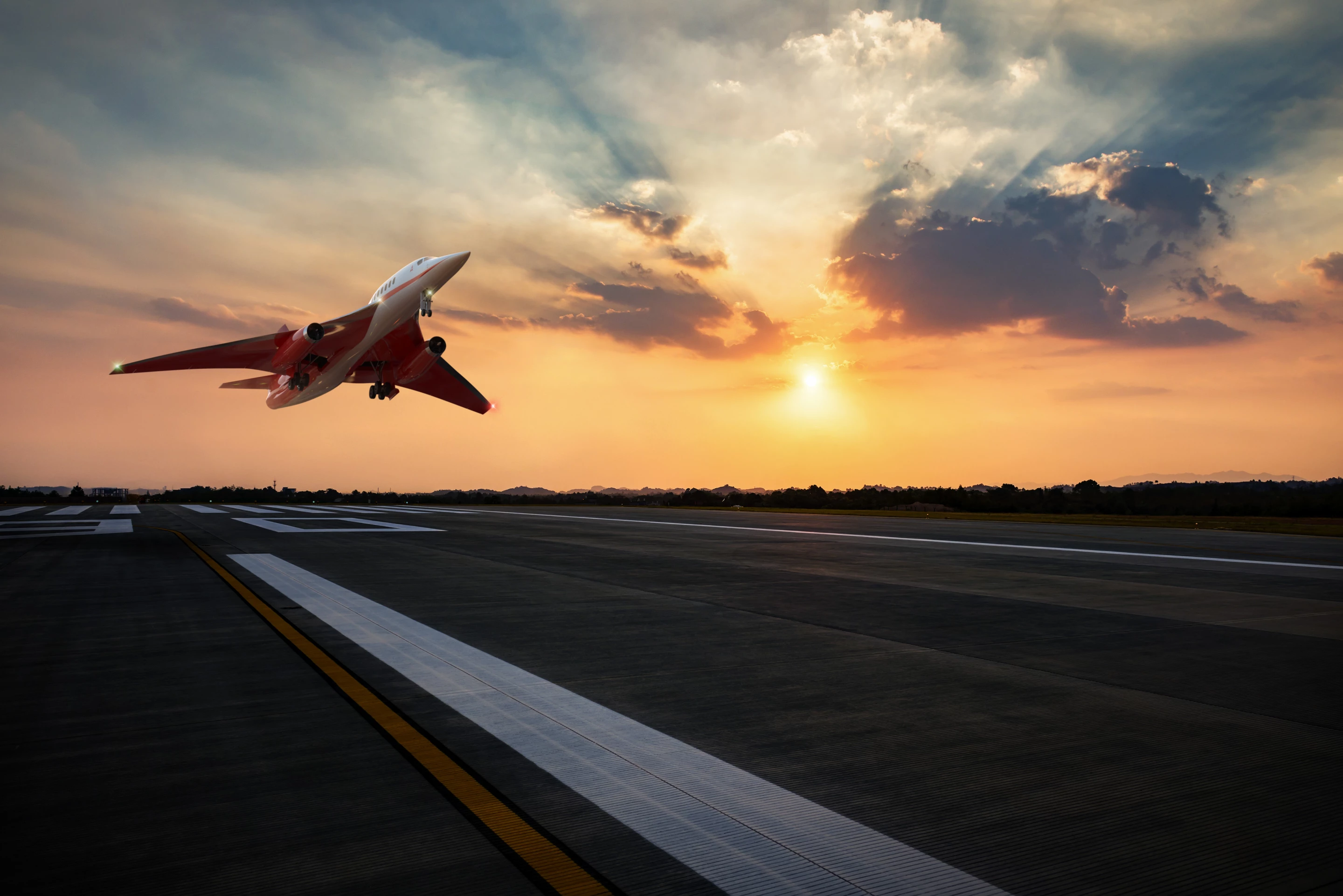 The AS2, at its peak cruise speed of Mach 1.4, will roughly double the speed of a regular airliner