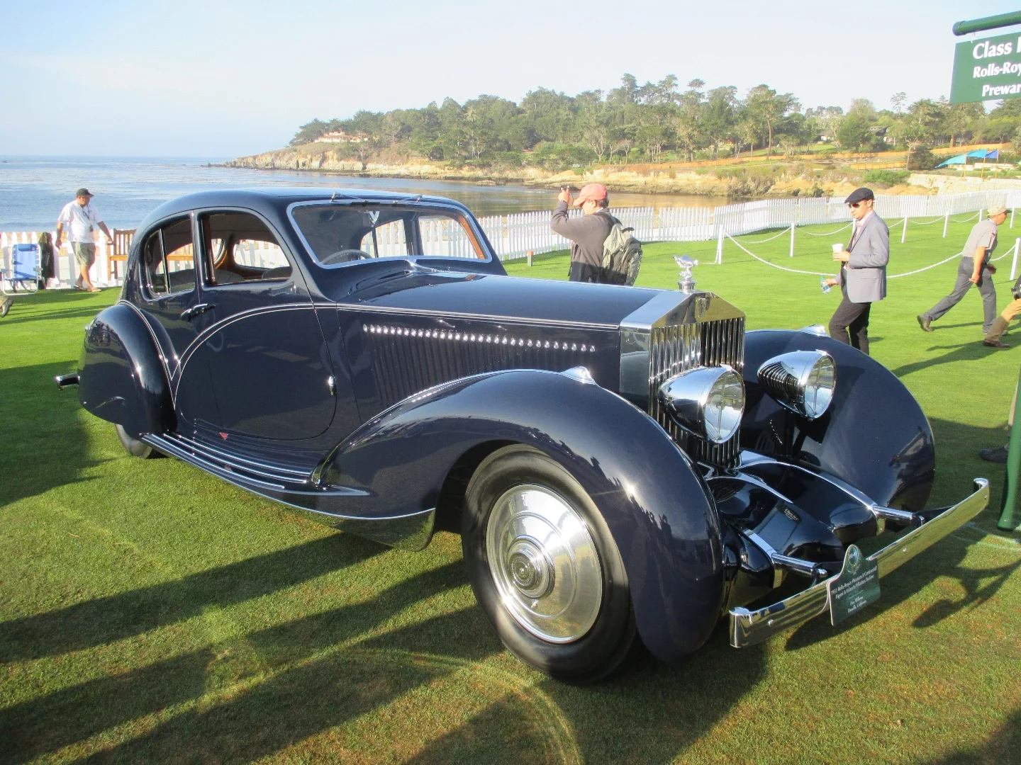 1932 Rolls Royce Phantom II Continental Figoni and Falaschi pillarless Berline at Pebble Beach