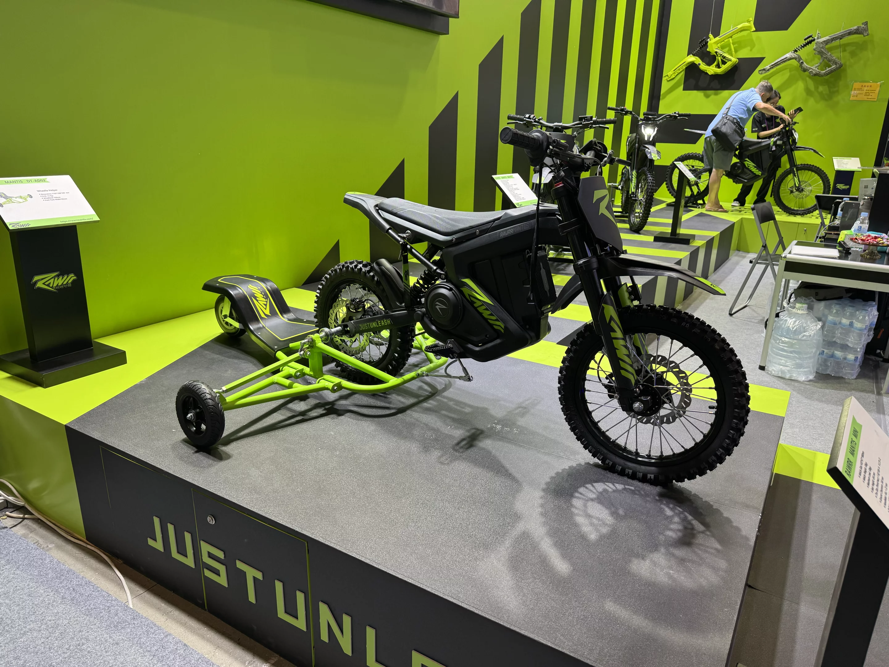 Bolt a Rawrr Wheelie Helper of these on the back of your mini bike and you can safely learn how to get your bike up to that crucial balance point without flipping over backwards, or falling sideways.