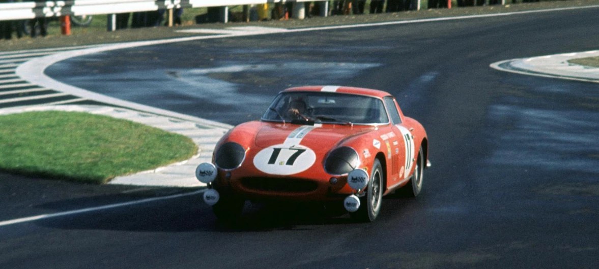 The 1966 Ferrari 275 Gran Turismo Berlinetta Competizione Scaglietti won its class at the Le Mans 24 Hours, Spa-Francorchamps 1000 km and 1969 Imola 500 km