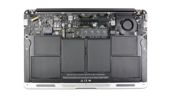 ifixit has torn apart the new 11-inch version of Apple's thinnest ever laptop (Photo: ifixit)