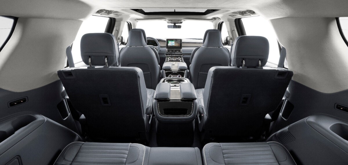 The cabin of the Navigator is all about laid-back luxury