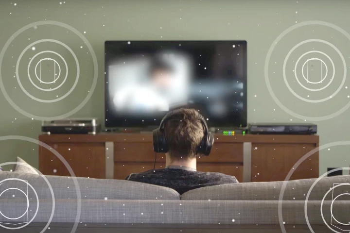 The Ossic X headphones incorporate head-tracking technology, eight individual drivers, and advanced algorithms