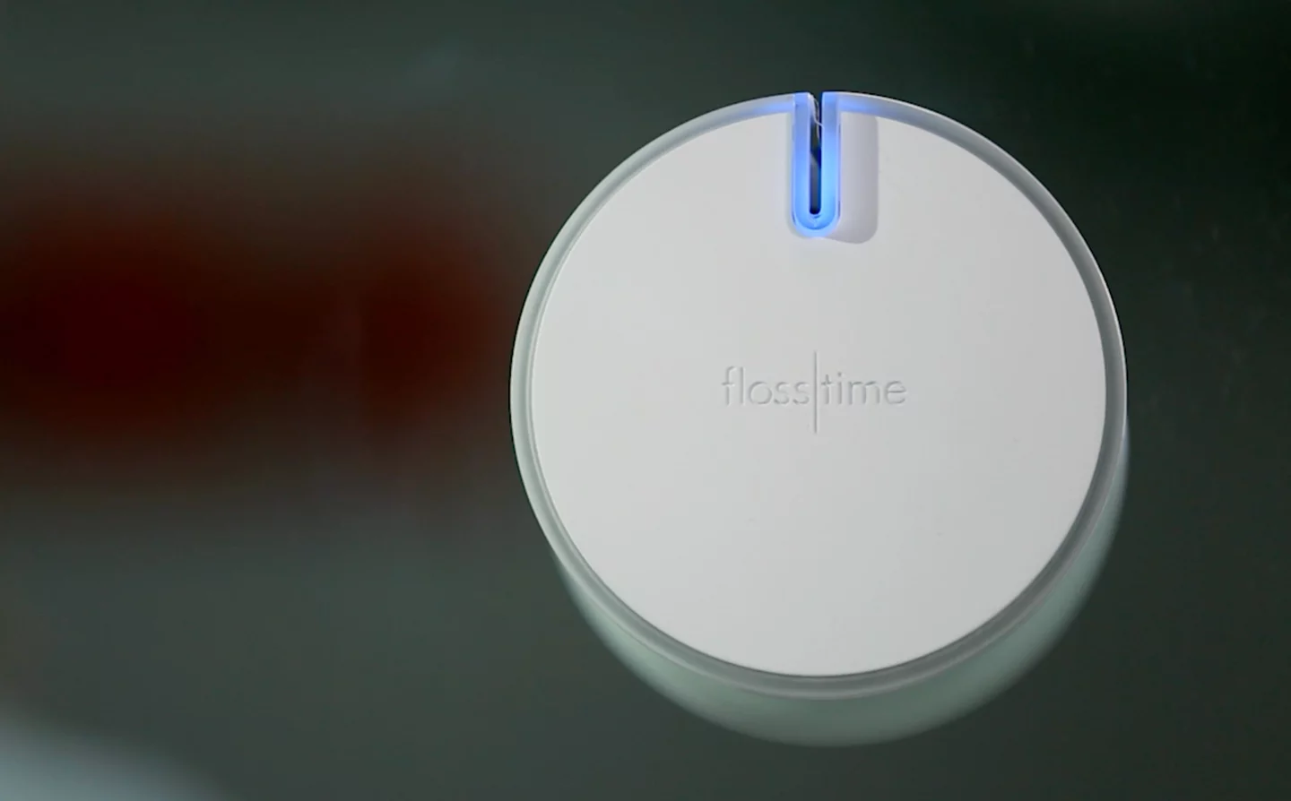 Flosstime smiles when you finish flossing