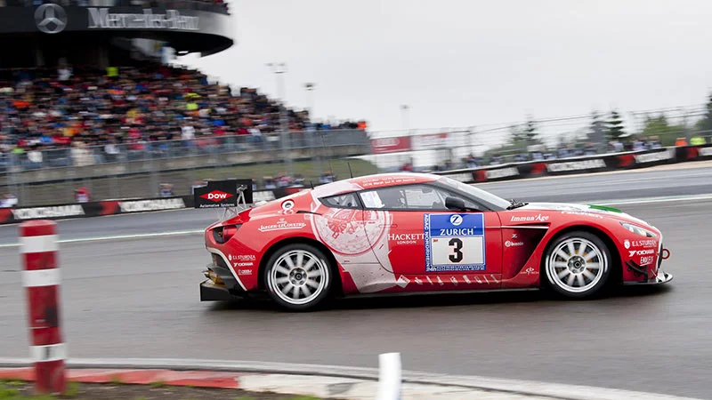 Zig (or is it Zag?) Zagato V12 at Nurburgring