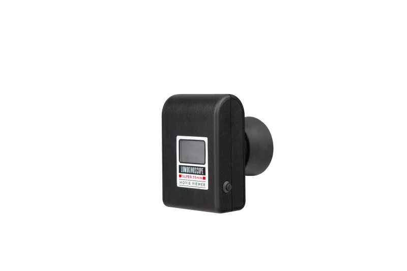 The LomoKinoScope allows LomoKino users to view their footage (back view)