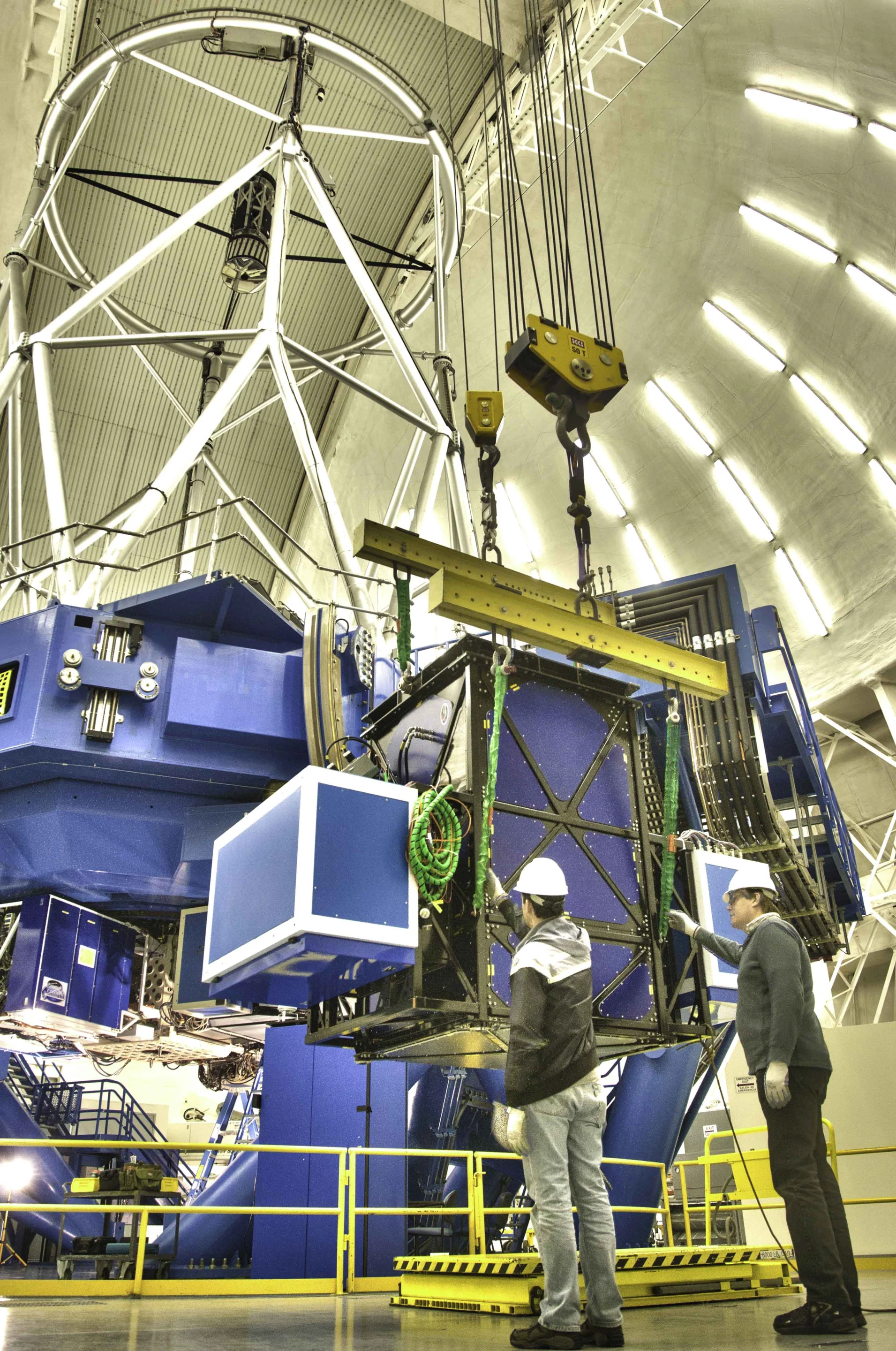 Currently, the instrument is only capable of seeing exoplanets the size of Jupiter or larger (Photo: Gemini Observatory)