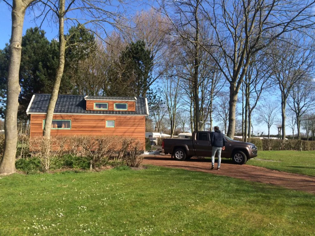 Towing the tiny house