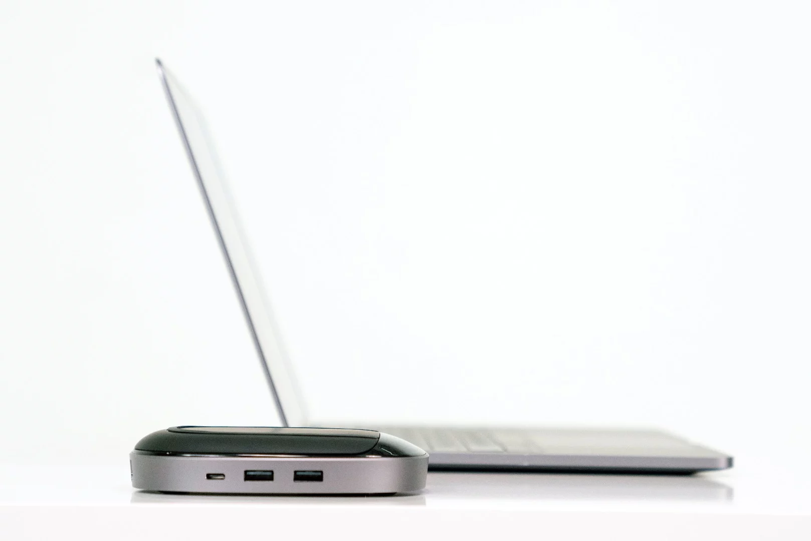 The stand allows for wireless charging and easy access to your phone