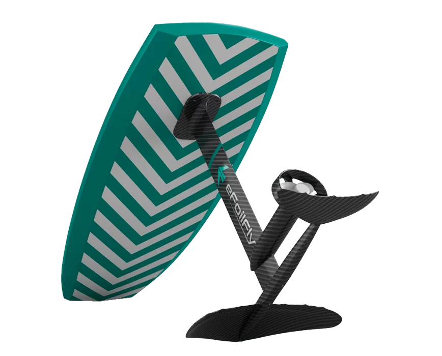 Carbon wing detaches from the bottom of the board