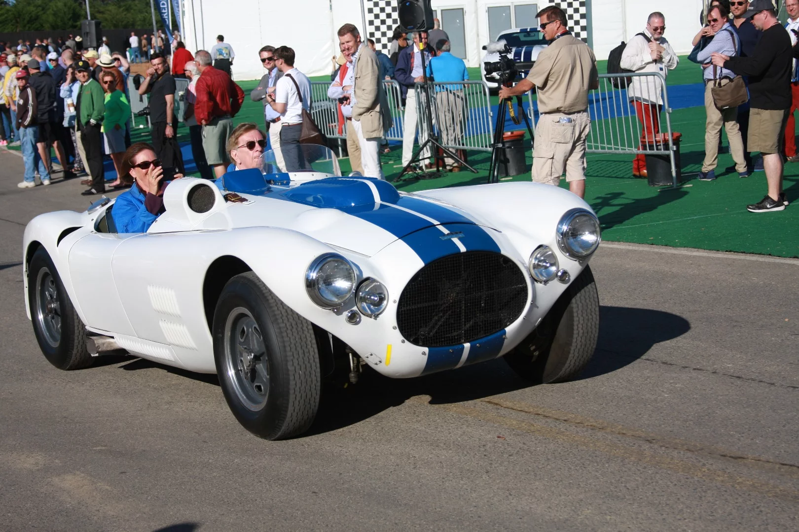 A Cunningham on The Pebble Beach Concours d'Elegance Tour d'Elegance