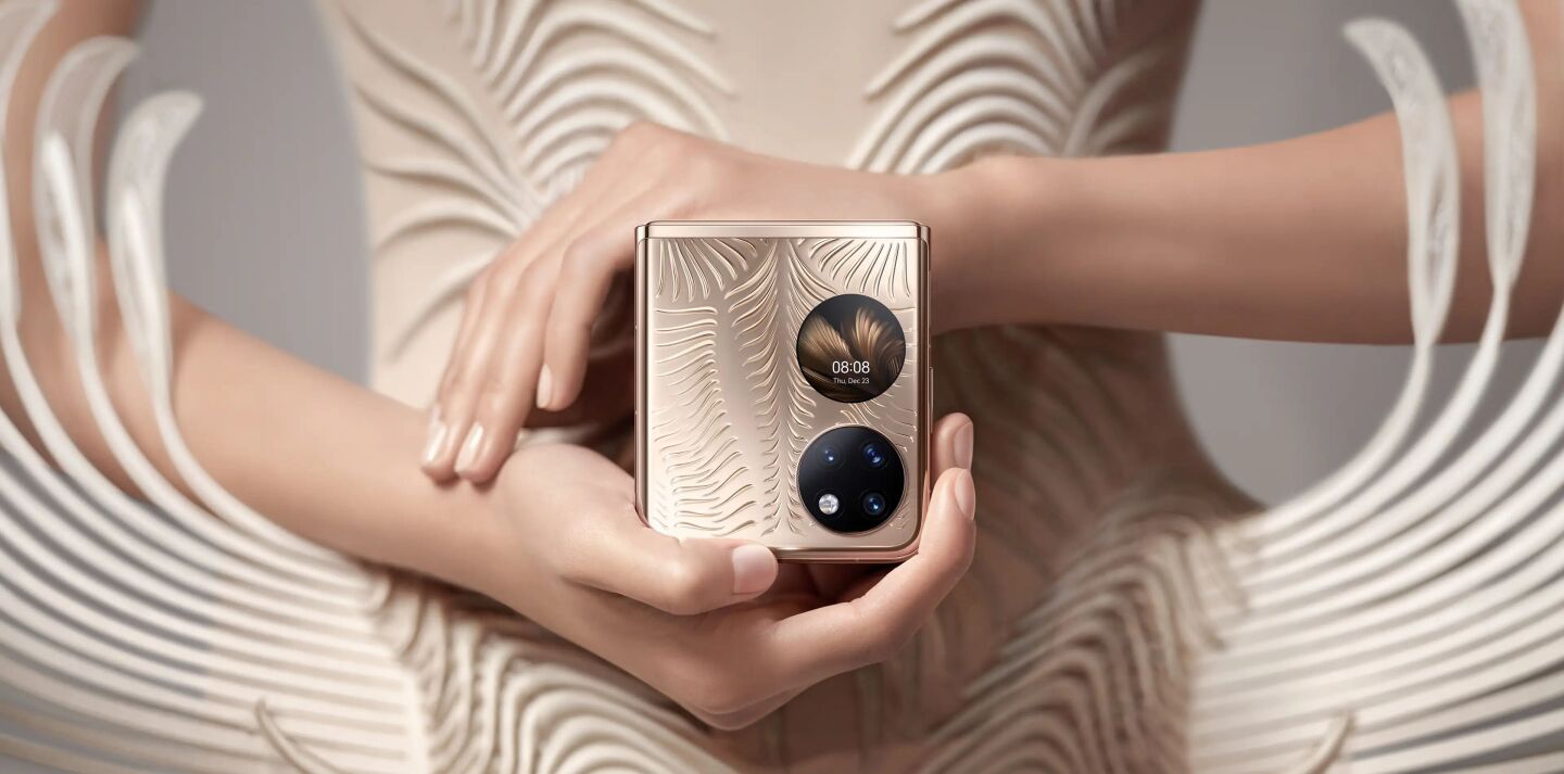 Worldwide availability hasn't been revealed, but the P50 Pocket is on sale in China now