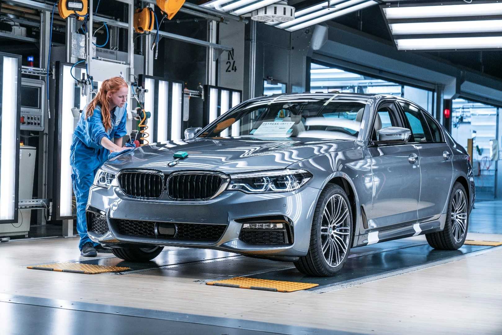 BMW puts the 5 Series through its paces
