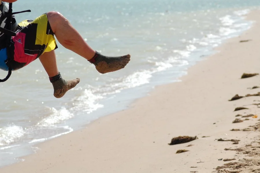 Water, rock, sand...