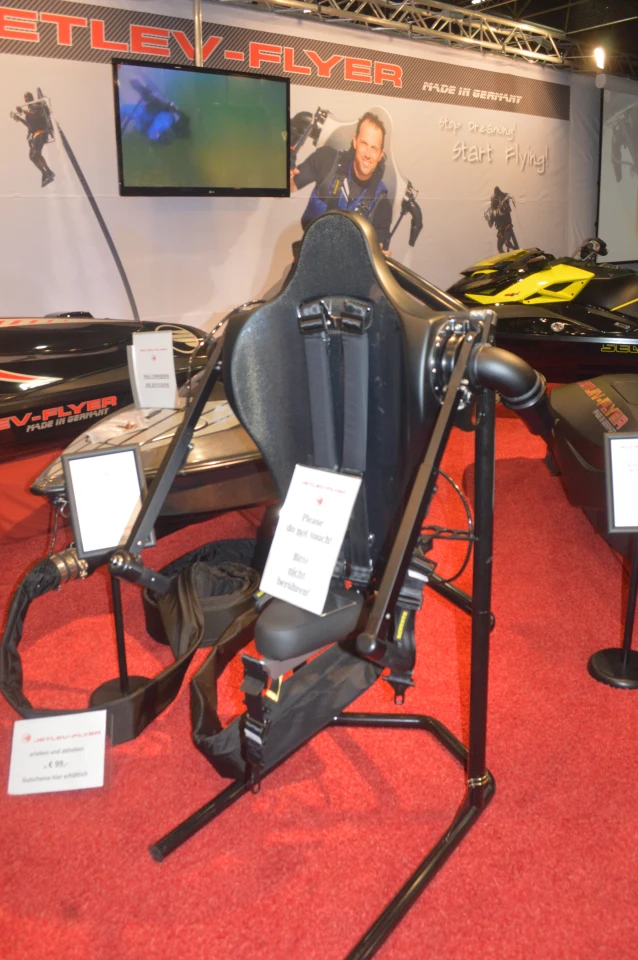 Jetlev-Flyer at Boot Dusseldorf 2014