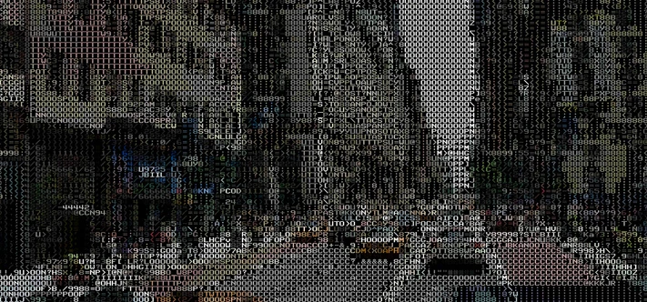 A web app was developed that turns Google Street View into ASCII in real time