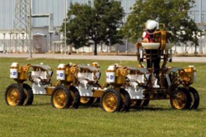 NASA Lunar truck prototype Photo Credit: NASA