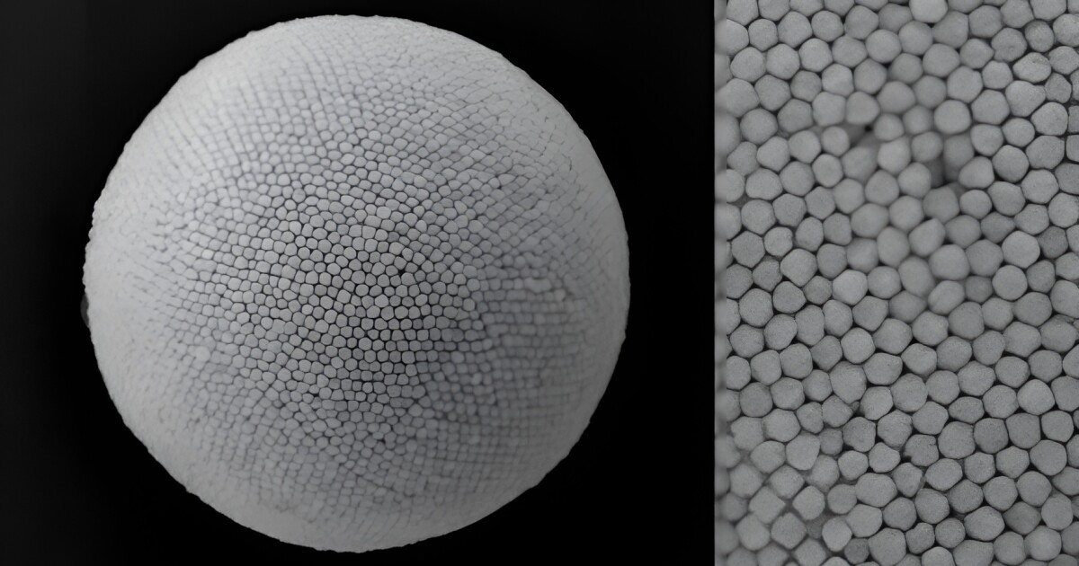 Gold "supraballs" absorb 90% of the solar spectrum