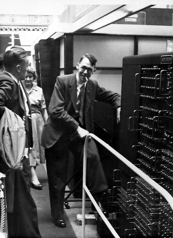 Dr Raymond Bird with the HEC in 1953
