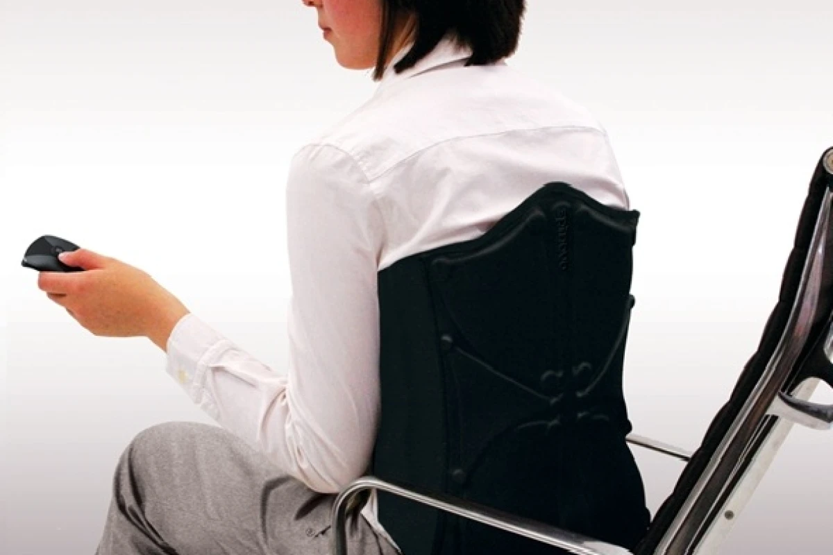 Spinovo wearable back pain relief concept