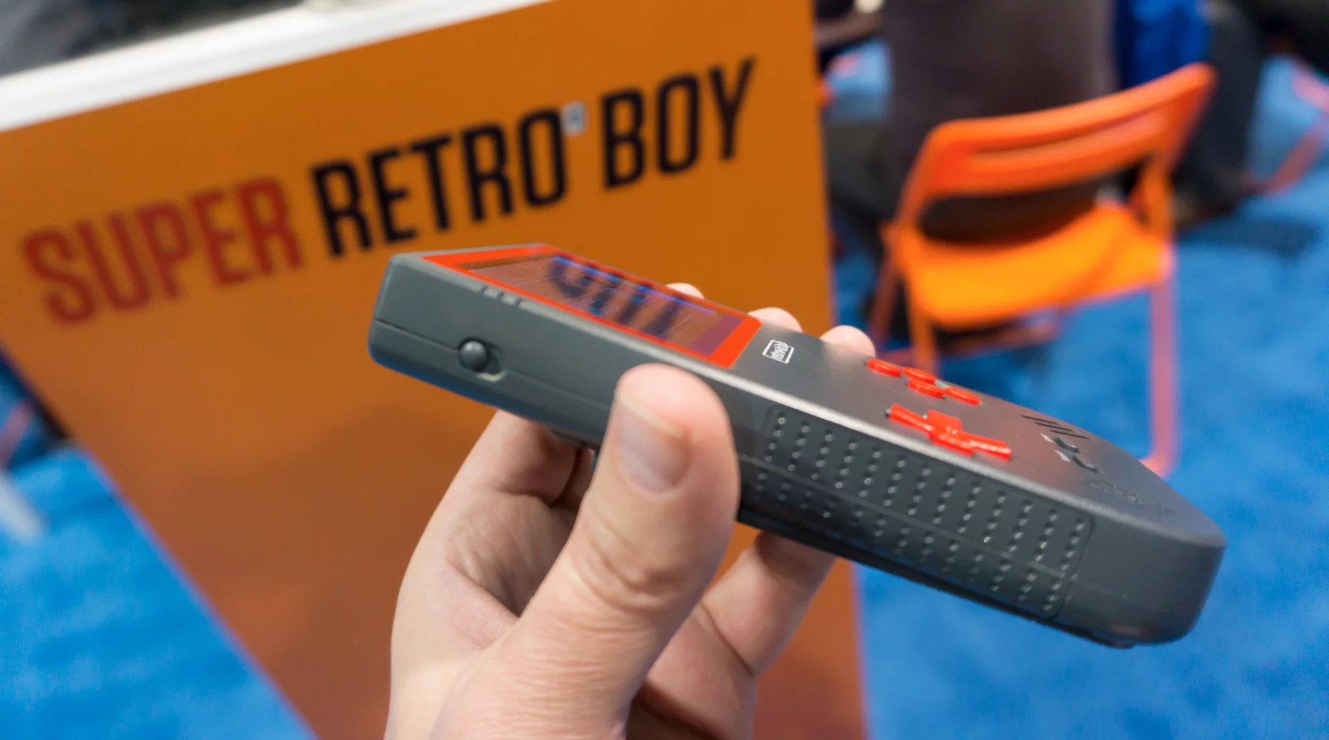 Its thick build harks back to a past era of portable gaming, but with modern grips