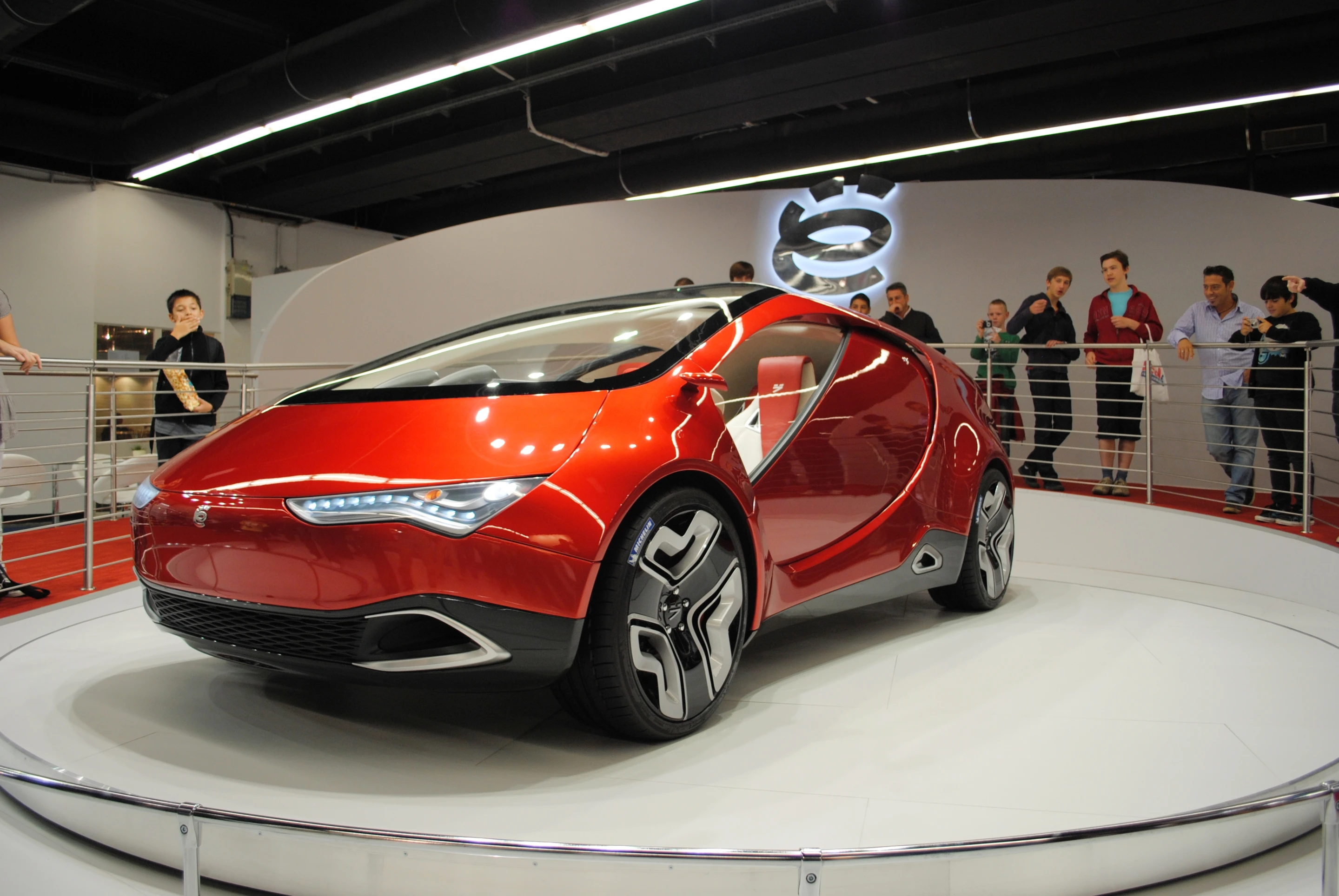 The ë-mobile on show at the Frankfurt Motor Show in 2011 (Photo: Brattarb)