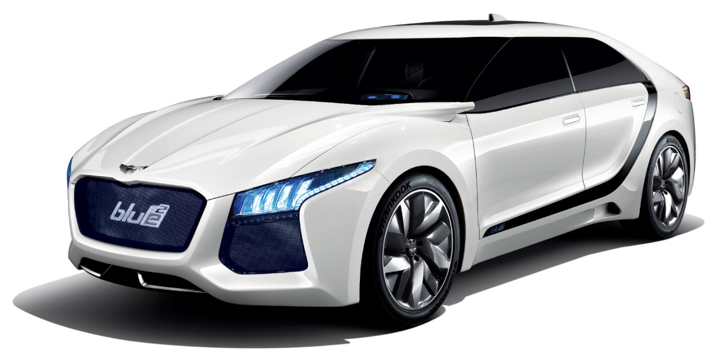 Hyundai's Blue2 fuel cell electric vehicle (FCEV) concept
