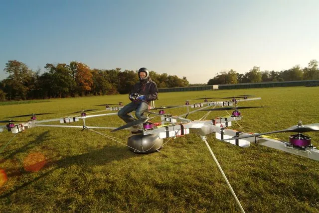 German aircraft company e-volo has accomplished what it claims is the world's first manned flight of an electric multicopter