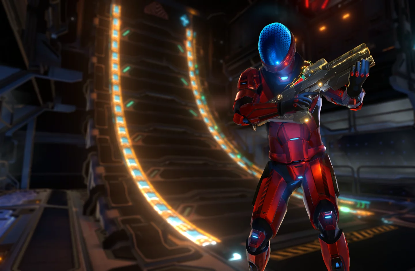 Singularity is one of Zero Latency's recently-added games, taking place on a space station overrun by AI