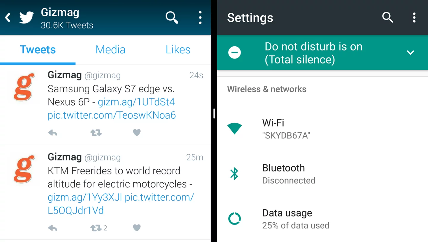 Multi-window mode lets you run apps side-by-side at last