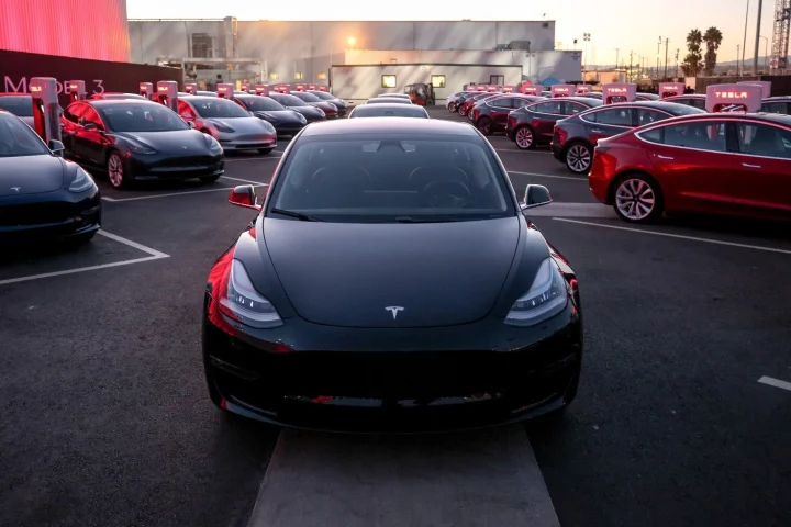 Tesla's Model 3 became the top-selling luxury vehicle in the US last year