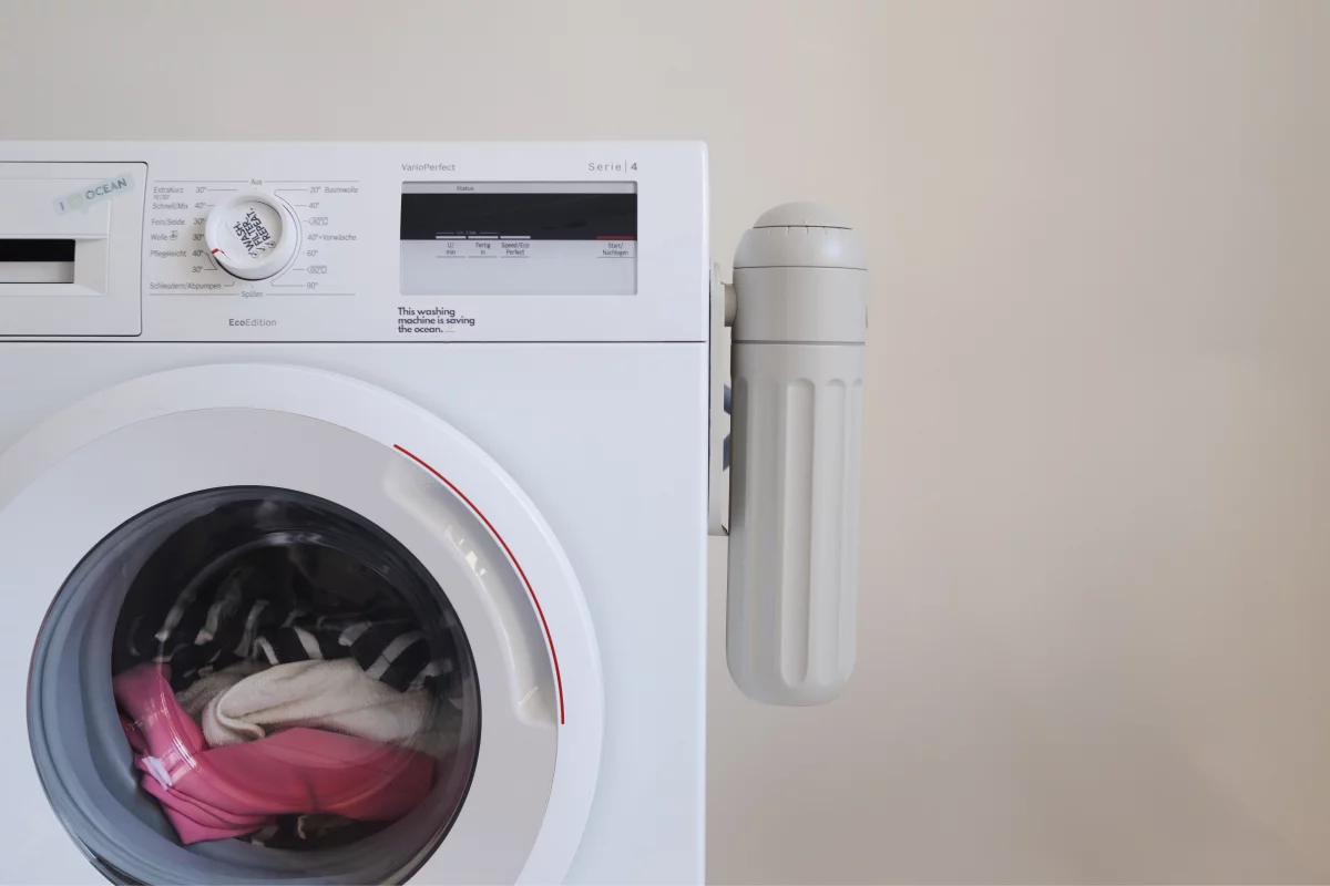 The PlanetCare 2.0 filter is designed to remove 98% of microfibers from washing machine waste water