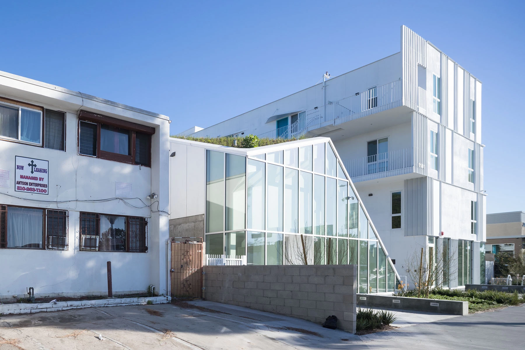 MLK1101 Supportive Housing is located in South L.A. on what was formerly a vacant lot