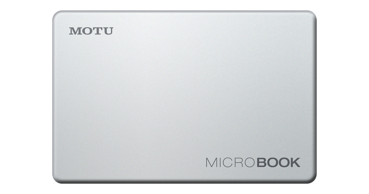 Microbook pocket-sized PC or Mac recording studio