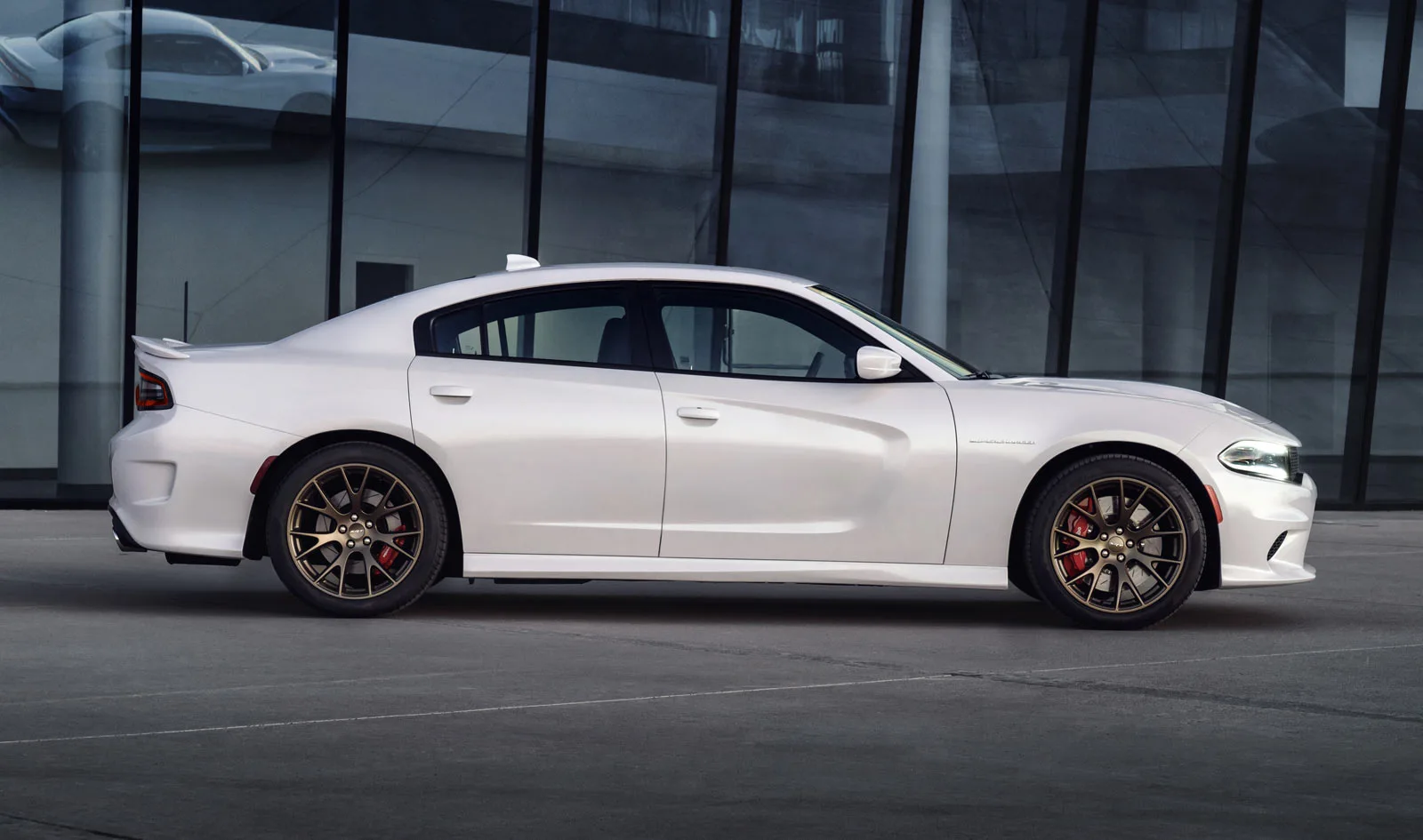 The Charger SRT comes several weeks after the reveal of the 2-door Challenger SRT