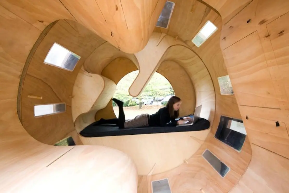 Roll it is definitely an out-of-the-box flexible housing solution (Image: University of Karlsruhe)