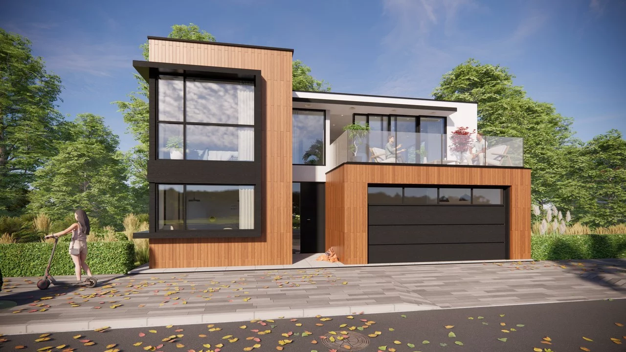 The luxury two-story Arctosa model