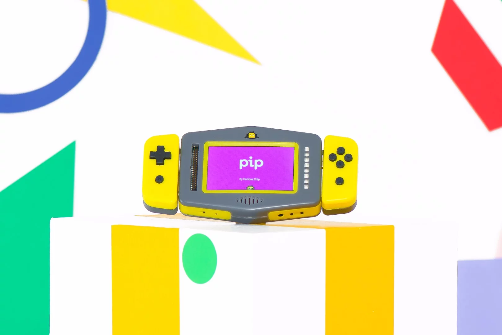 Pip is built around the Raspberry Pi compute module 3 and the Raspbian OS