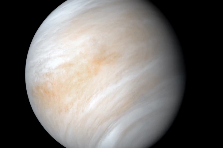 Image of Venus taken by the Mariner 10 spacecraft in February 1974